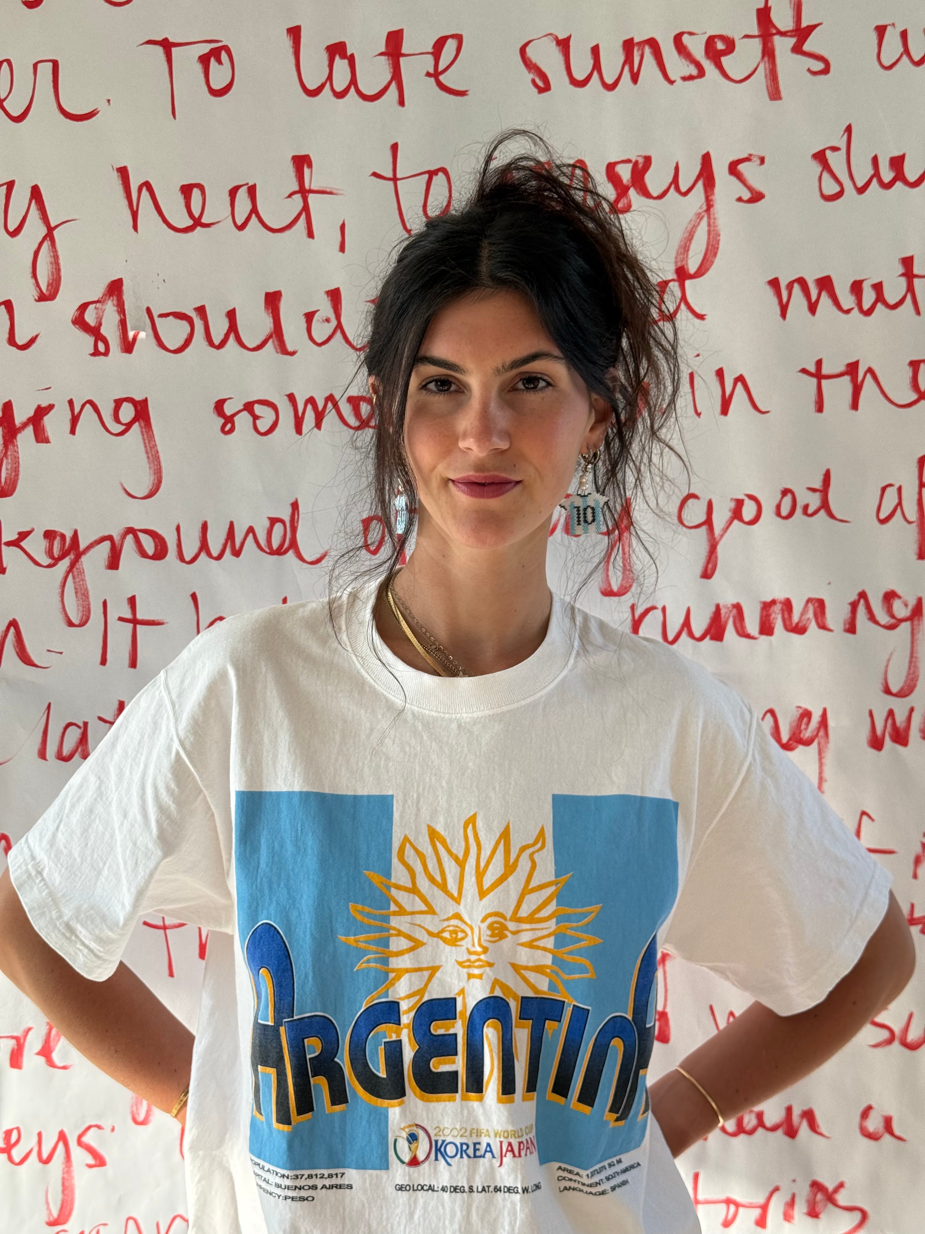 Summer of Soccer Vintage Tee: Argentina