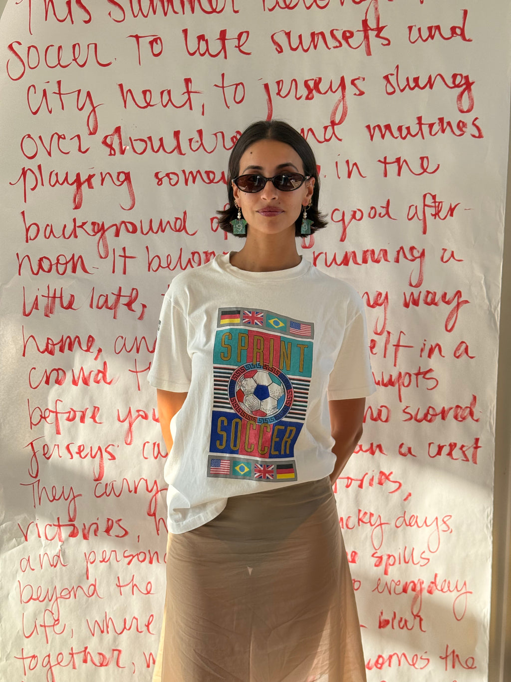 Summer of Soccer Vintage Tee: Sprint Soccer