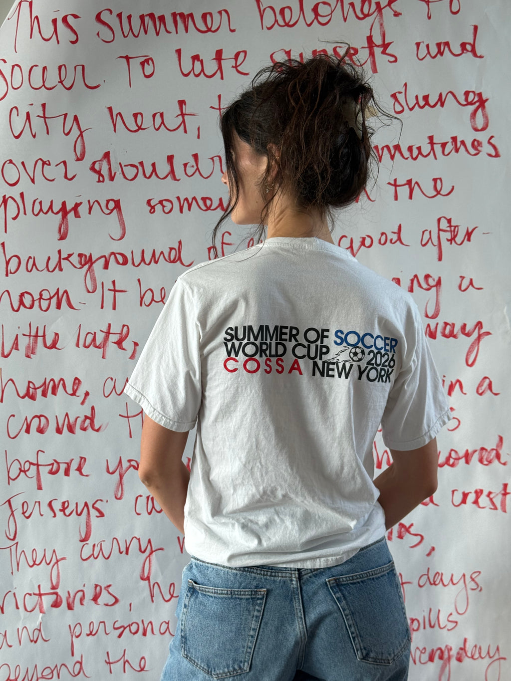 Summer of Soccer Vintage Tee: Brazil