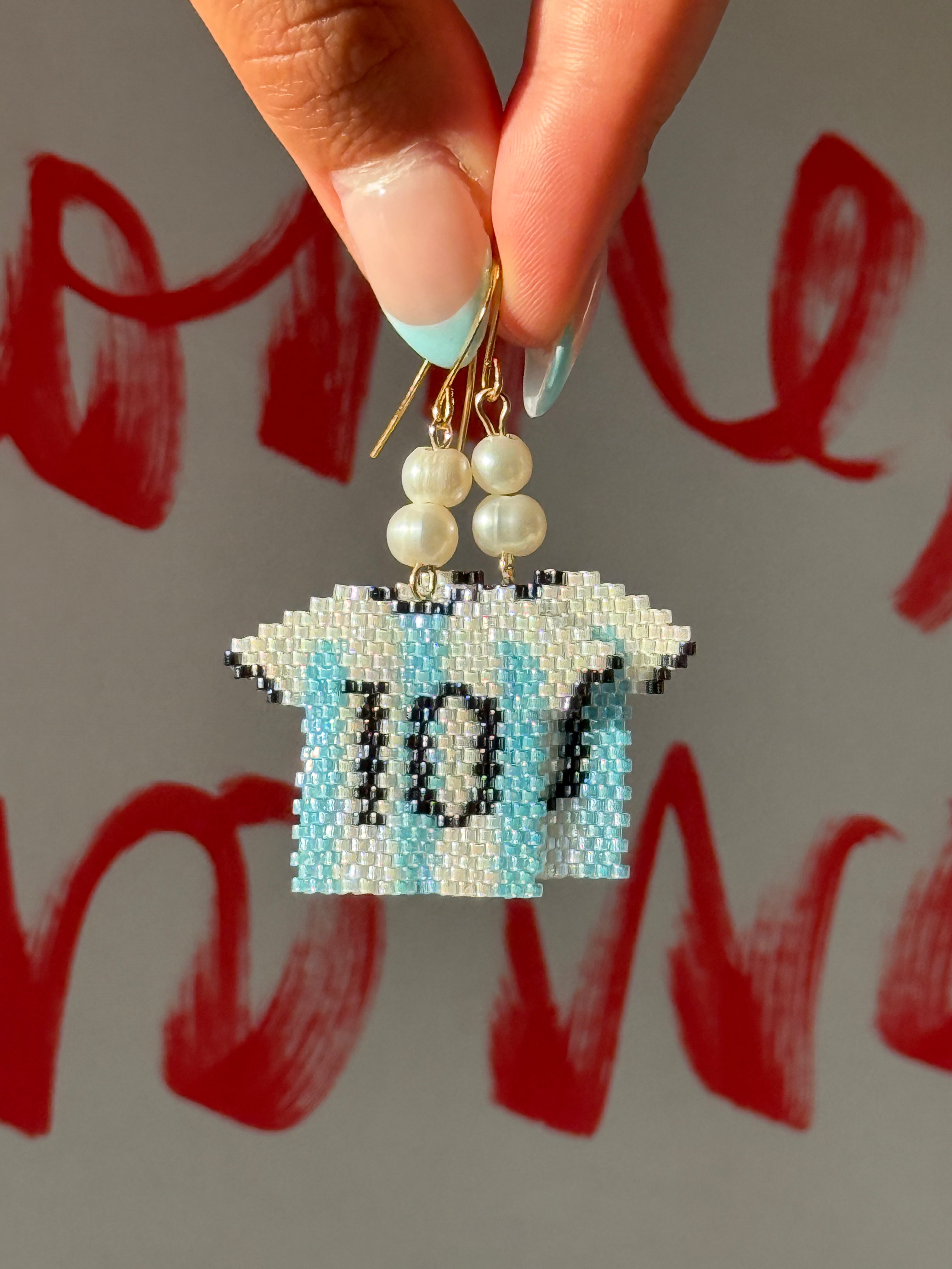 Argentina World Cup Earrings