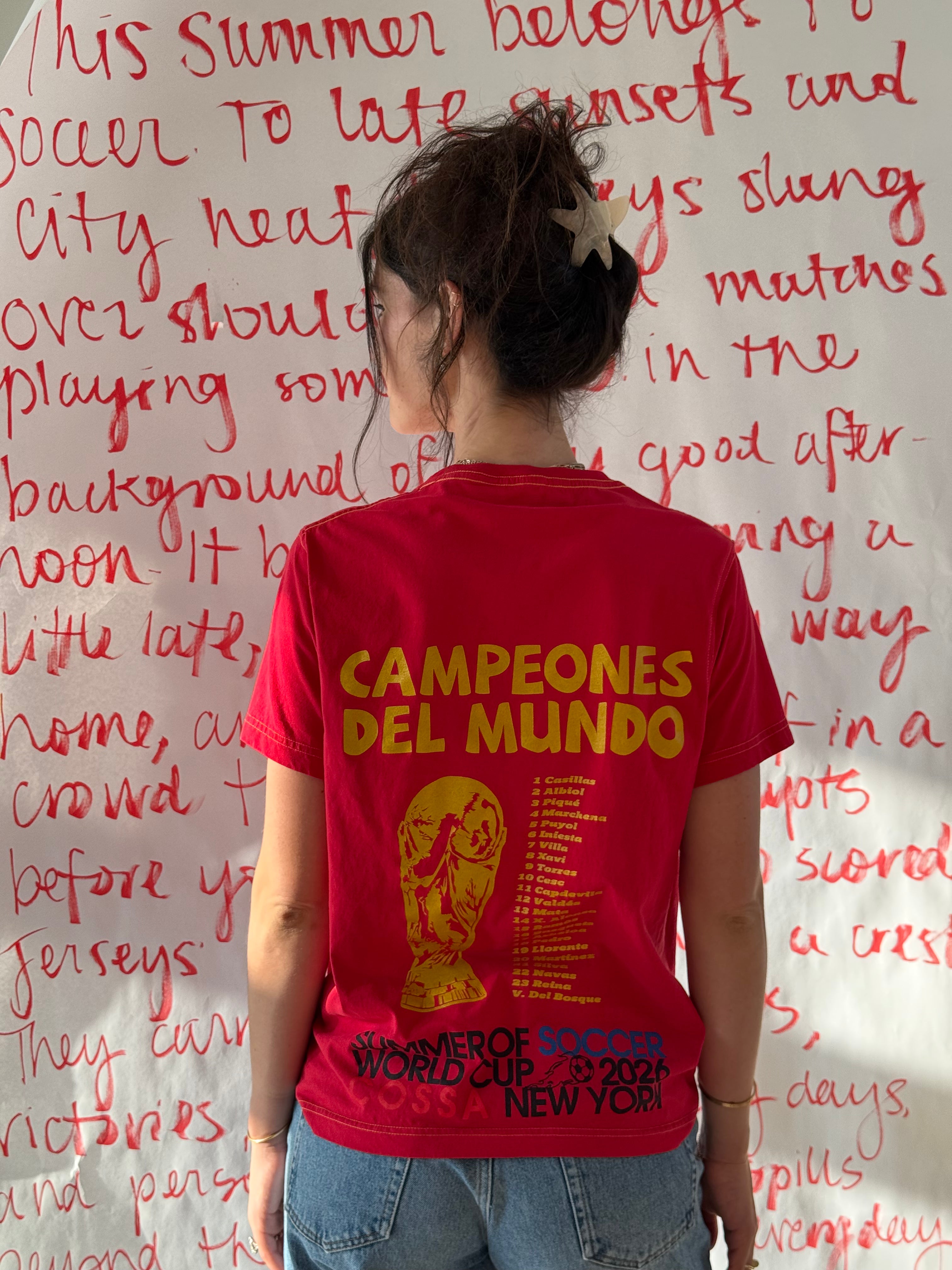 Summer of Soccer Vintage Tee: España