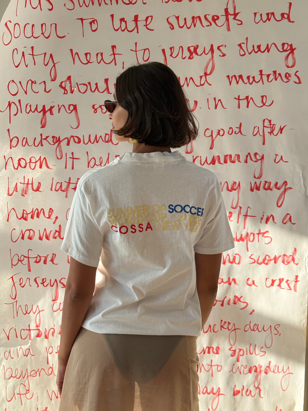 Summer of Soccer Vintage Tee: USA World Cup