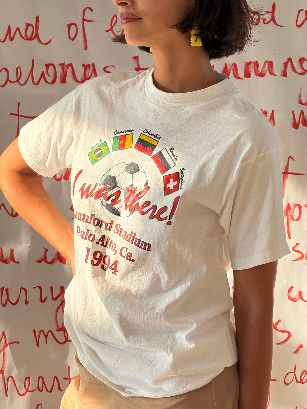 Summer of Soccer Vintage Tee: USA World Cup