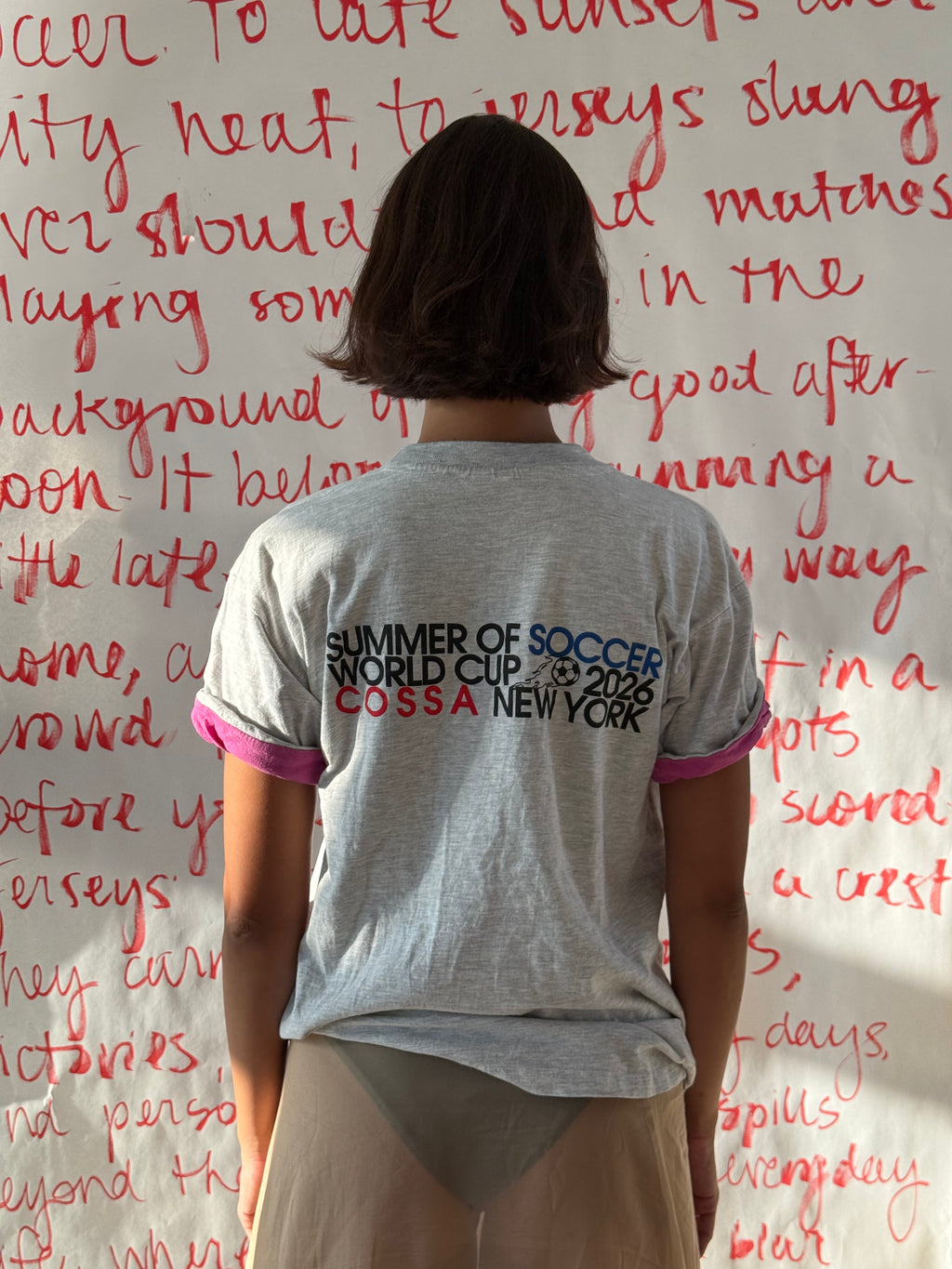 Summer of Soccer Vintage Tee: USA