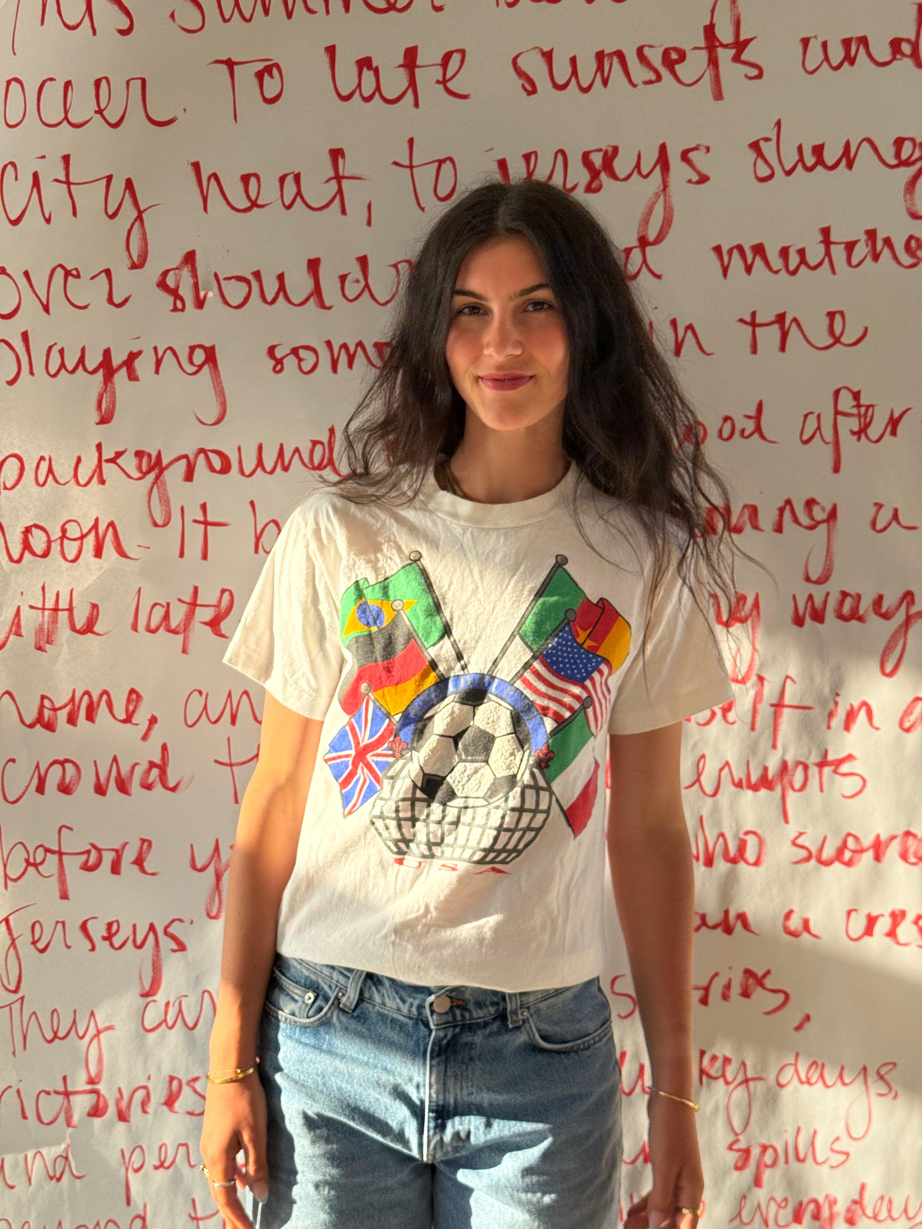 Summer of Soccer Vintage Tee: USA