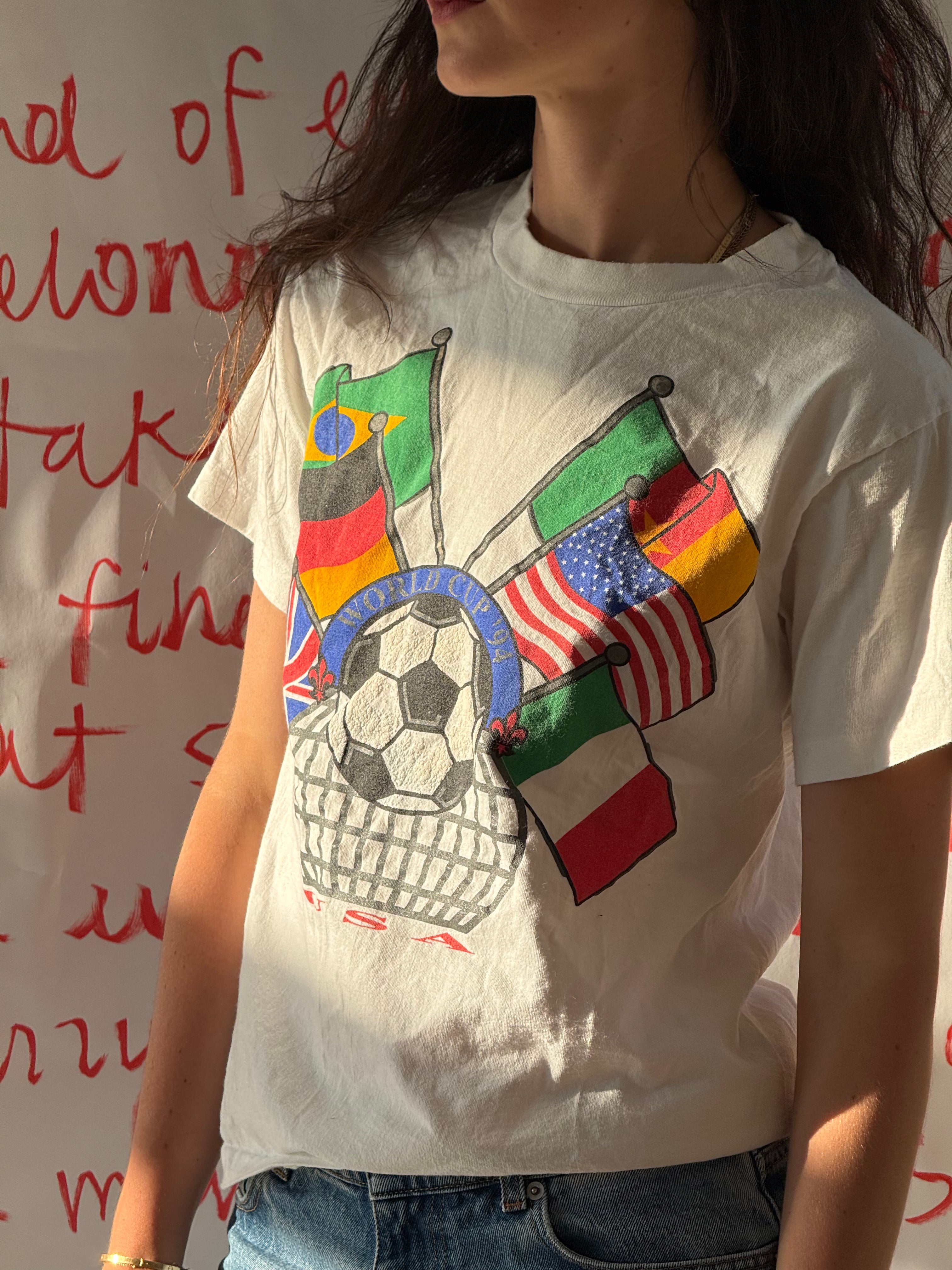 Summer of Soccer Vintage Tee: USA