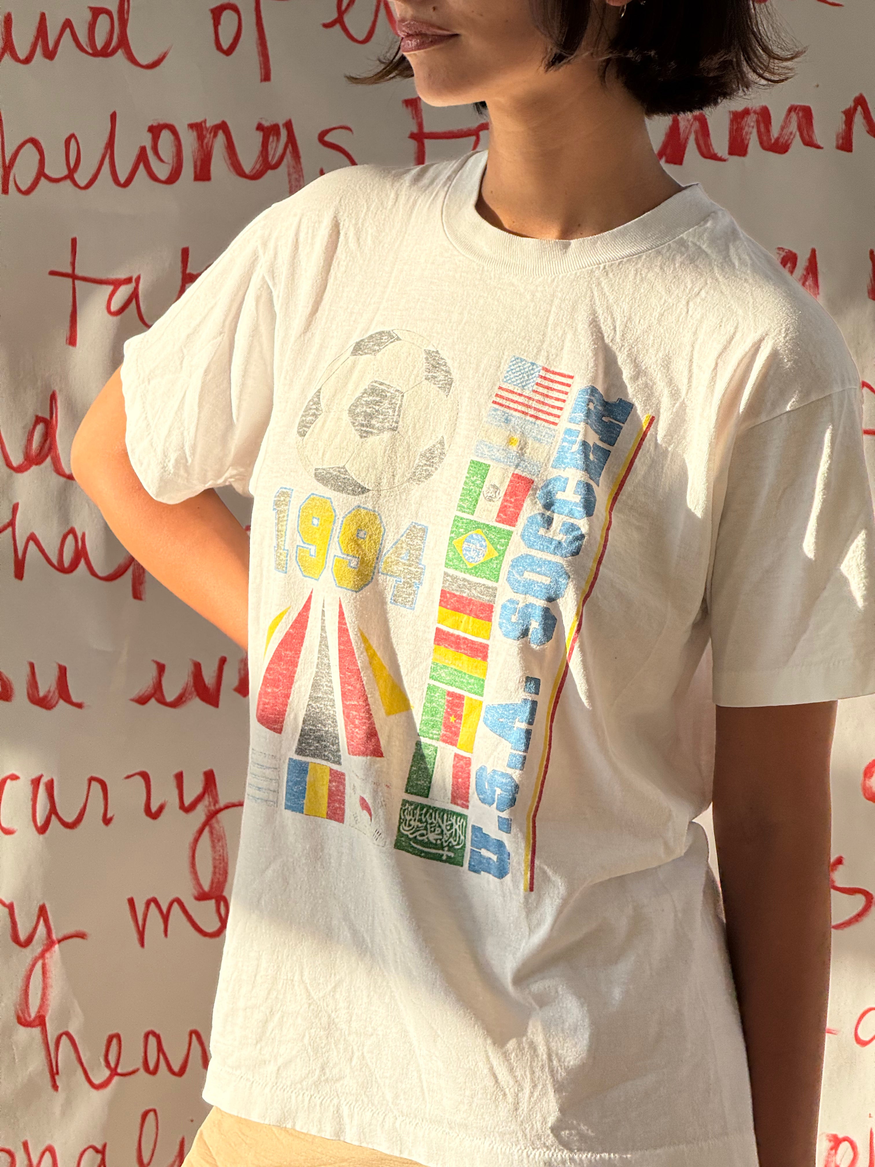 Summer of Soccer Vintage Tee: USA