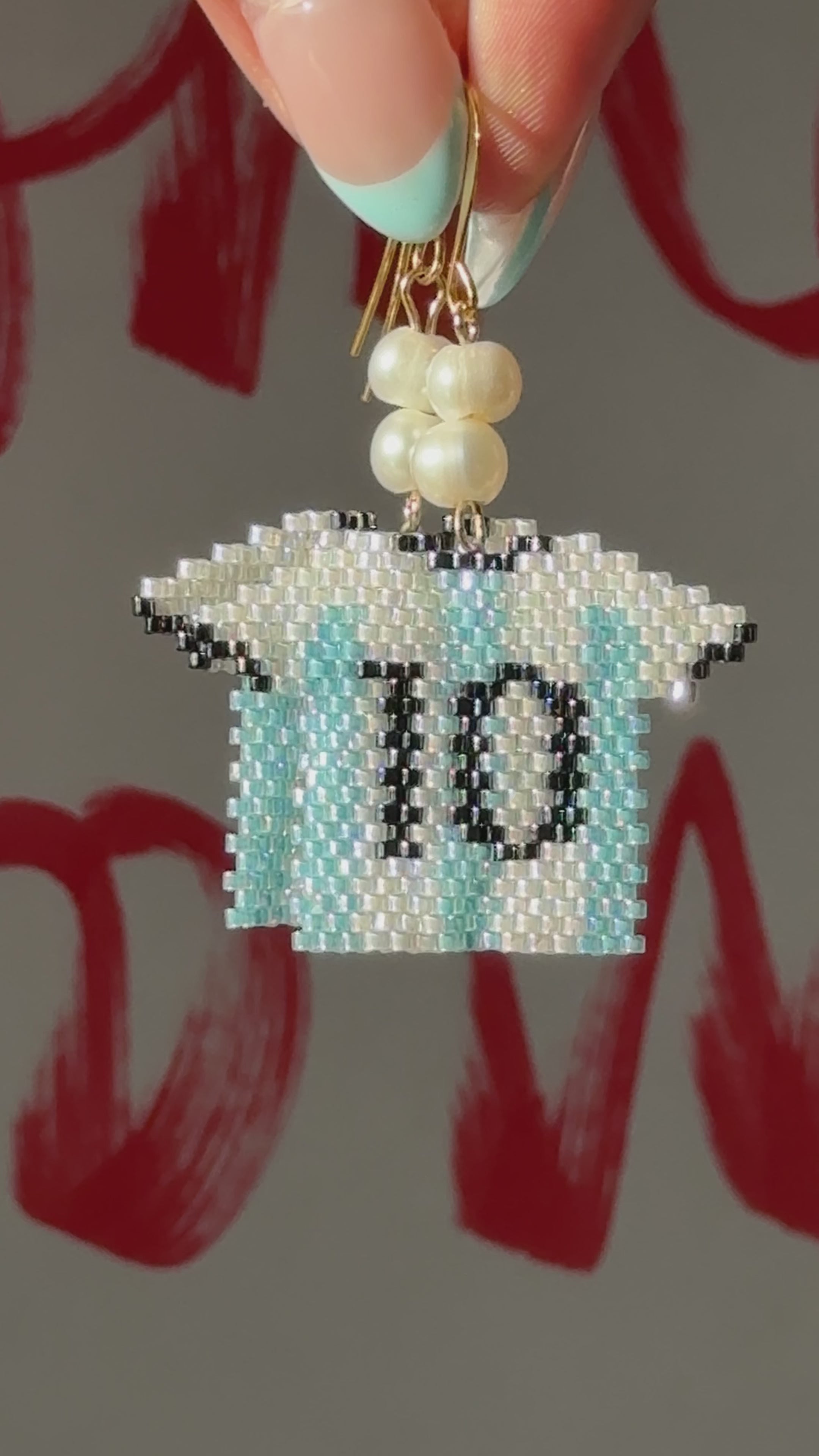 Argentina World Cup Earrings